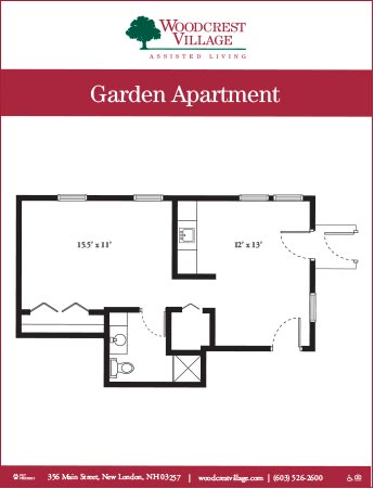 Garden Apartment floor plan
